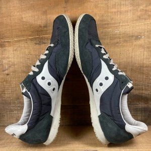 Saucony Bullet Dark Navy Cement White Sneakers
